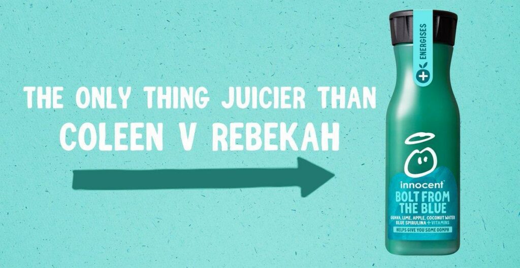 Innocent drinks reactive social media post - Coleen Rooney v Rebekah Vardy