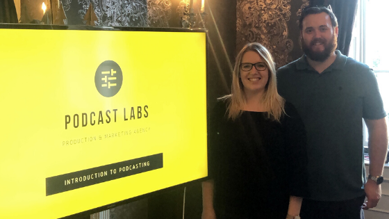 Kelly Butler and Andy James - Podcast Labs