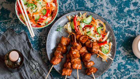 Asian restaurant - skewers