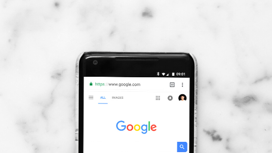 Google search on mobile phone