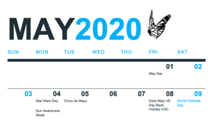 May Social Media Holiday Calendar 2020 - South Coast Social