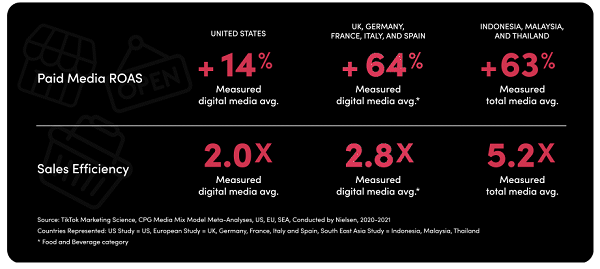 TikTok sales lift report